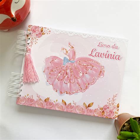 Kit Livro E Caderneta Bailarina Ilustra Mimo