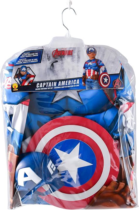 Rubies Avengers Endgame Captain America Deluxe Costume Top Set