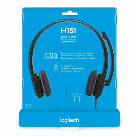 Logitech H151 Stereo Headset With Noise Cancelling Mic