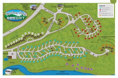 Rippling River Resort Map Chicky Blondelle