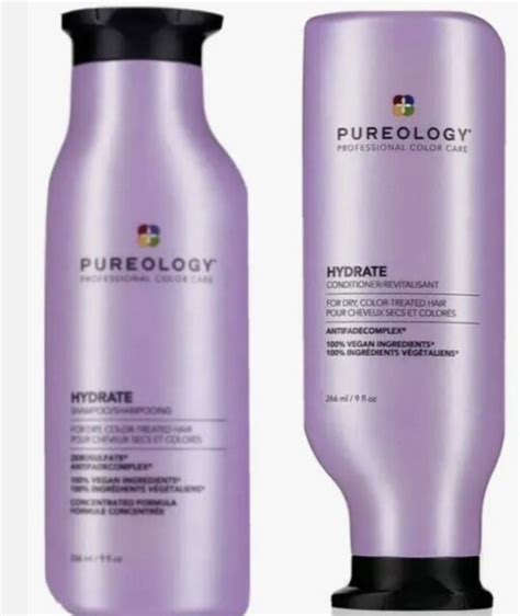 Pureology Hydrate Sheer Shampoo And Conditioner Duo Set 9 Oz Each Bottle For Sale Online Ebay