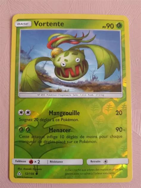 CARTE POKEMON VORTENTE 12 156 REVERSE Soleil Et Lune 5 SL5 FR NEUF EUR