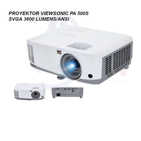 PROYEKTOR VIEWSONIC PA500S SVGA 3600 Lumens