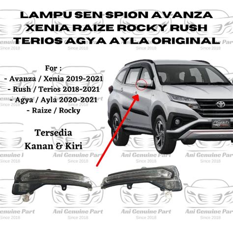 Jual Lampu Riting Lampu Sein Sen Spion Avanza Xenia Rush Terios Agya