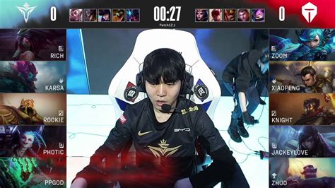 Nh N Nh K O Esport Lol Victory Five Vs Top Esports Lpl Spring