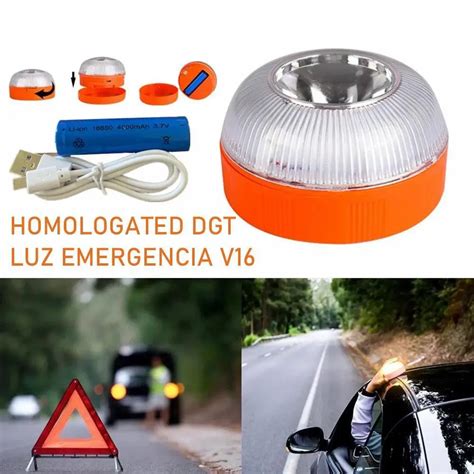 Luz De Emergencia V Para Coche Luz Estrobosc Pica De Inducci N