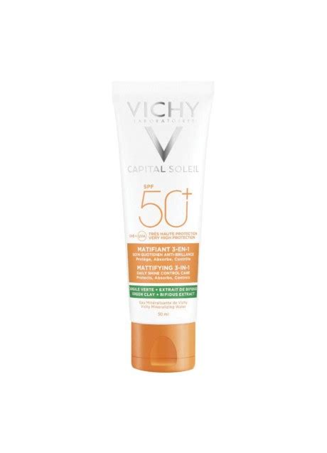 Vichy Crema Solare Opacizzante 3 In 1 Effetto Mat Spf 50 50ml