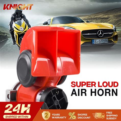 Compact Horn Twin Tone Air Horn V Db Snail For Cars And