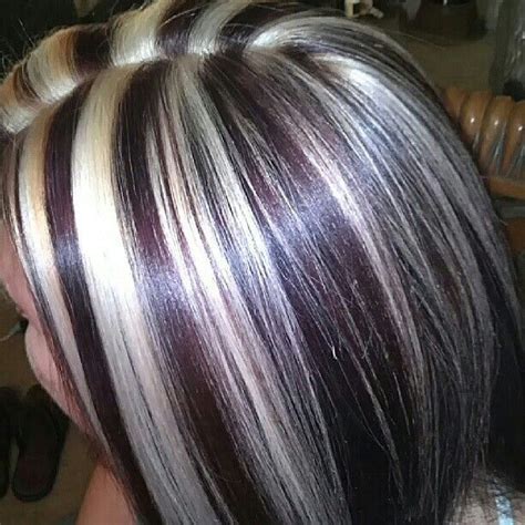 1156 Best Streaked Hair Images On Pinterest Chunky Highlights