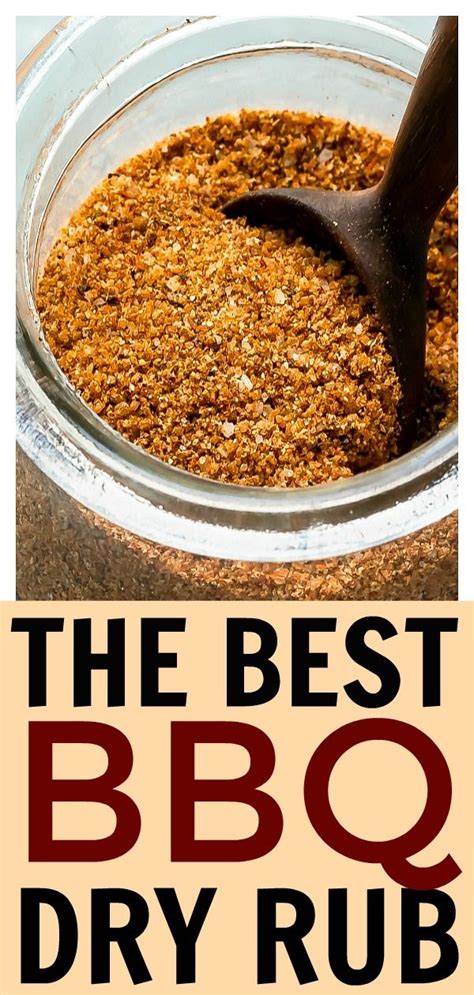 The Best Bbq Dry Rub Recipe