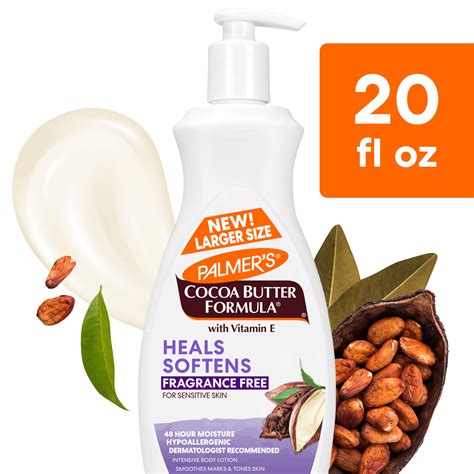 Palmer S Cocoa Butter Formula Daily Skin Therapy Fragrance Free Body