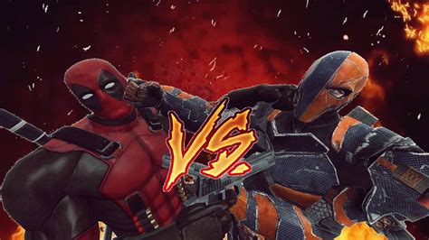 Deadpool Vs Deathstroke Epic Battle Youtube