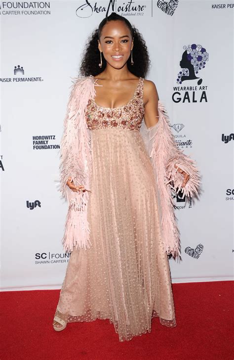 Serayah Mcneill Wearable Art Gala In California African American