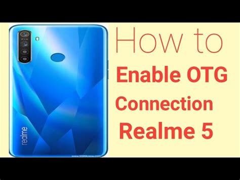 How To Enable OTG Connection On Realme 5 YouTube