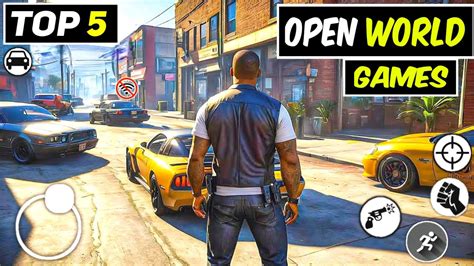 Top 5 Open World Car Driving Games For Android 2024 L Best Car Games