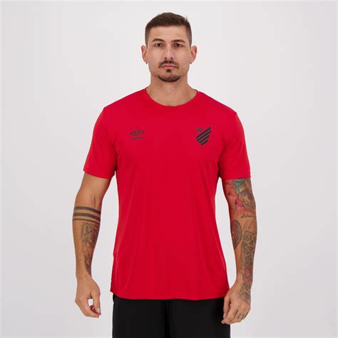 Umbro Athletico Paranaense Basic Red T Shirt FutFanatics