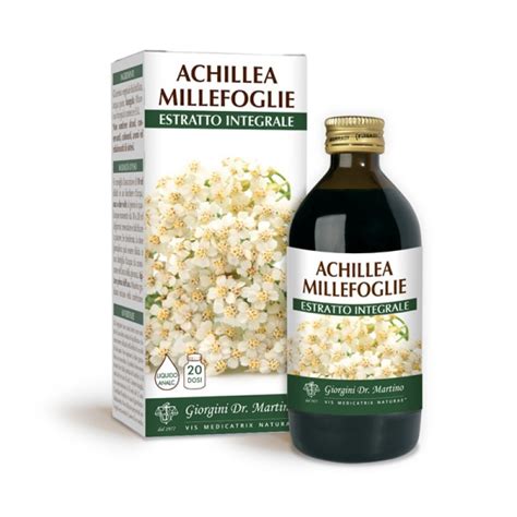 ACHILLEA ESTRATTO INTEGRALE 200 Ml Liquido Analcoolico Dr Giorgini