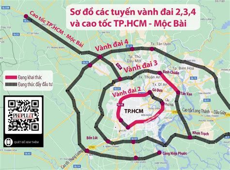 Cần sớm khép kín các vành đai và cao tốc TP HCM Mộc Bài CafeLand Vn