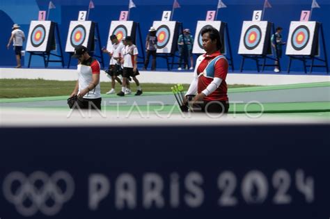 Kualifikasi Panahan Putra Olimpiade Paris Antara Foto