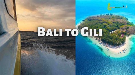 What is the best way to travel from Bali to Gili island