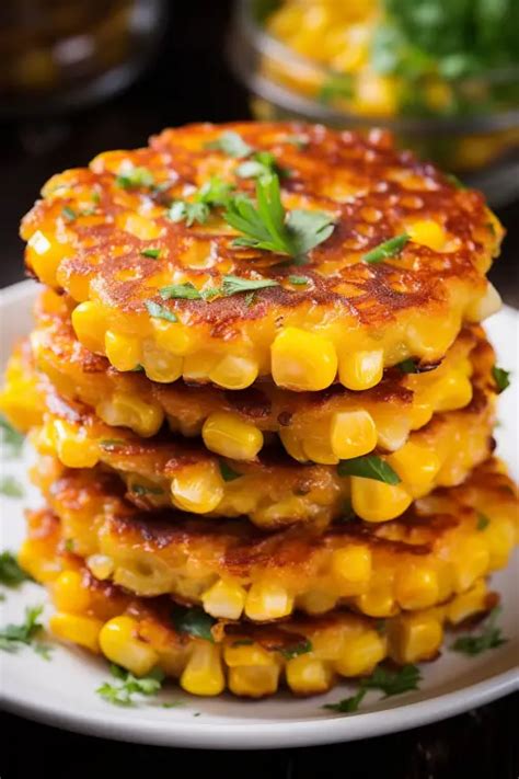 Cheesy Corn Fritters - That Oven Feelin