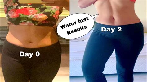 2 Day Water Fast Results No Food For 48 Hours Im Shook 😱 Youtube