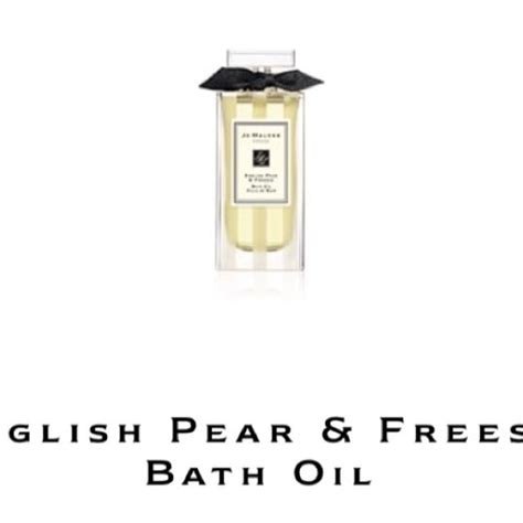 Jo Malone English Pear And Freesia Bath Oil Beauty And Personal Care Bath