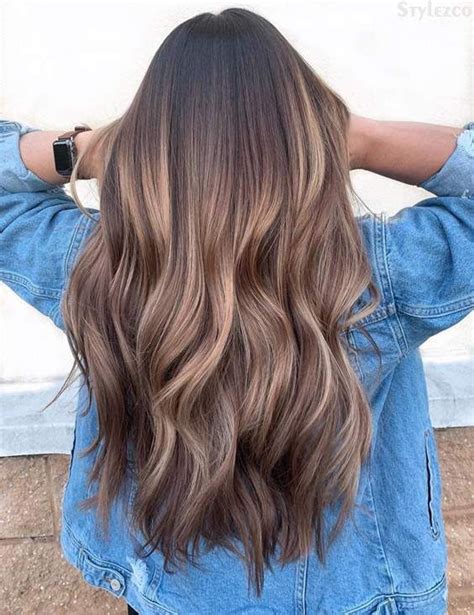 Melted Chocolate Caramel Hair Color Highlight For 2019 Hair Color