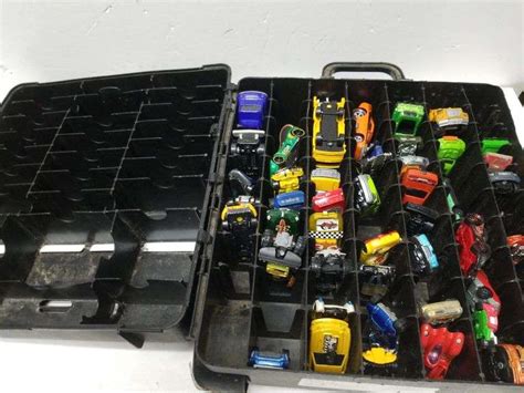 Hot Wheels Carrying Case With Cars Trice Auctions