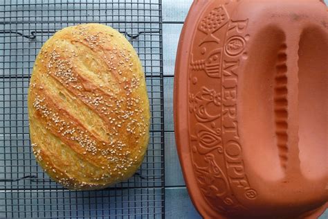 The Wayward Oven Bread In A Clay Baker