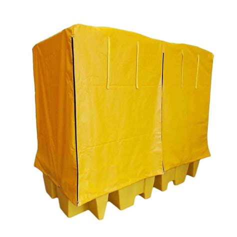 Covered Bund Pallet Suitable For X Ltr Drums Self Assembly Frame