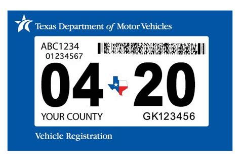 Texas Vehicle Registration Renewal