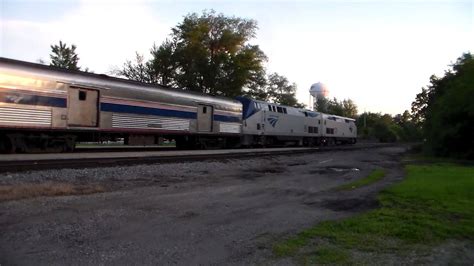 Amtrak Leaving Osceola Ia Youtube