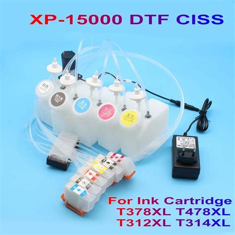 Xp Ciss Epson Ciss Dtf Tanque De Tinta Blanca Xp Para Epson