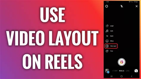 How To Use Video Layout On Instagram Reels Youtube