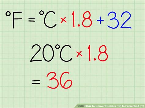 How To Convert Celsius °c To Fahrenheit °f 6 Steps