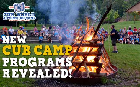 Cub Scout Camping – Boy Scouts of America, Dan Beard Council