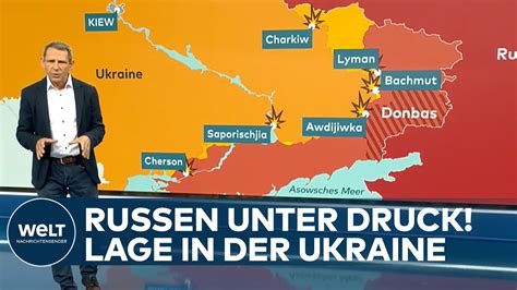 Ukraine Krieg Russische Truppen In Der Defensive Ukrainer Auf Dem