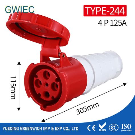 Phase A A A Male Female Industrial Plug And Socket China