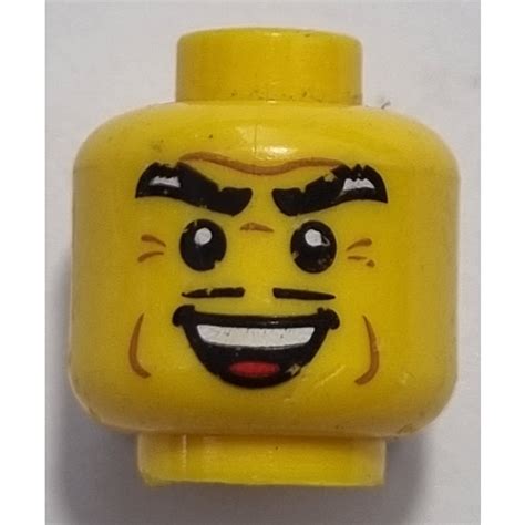 LEGO Yellow Gangster Head Safety Stud 3626 97095 Brick Owl