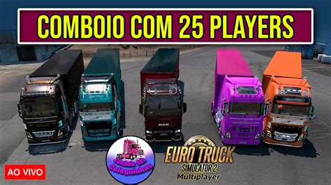 Gameplay Euro Truck Simulator 2 Comboio 25 Players Youtube