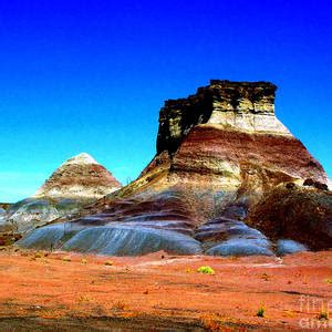 Buttes In The Painted Desert In Arizona Photograph By Merton Allen