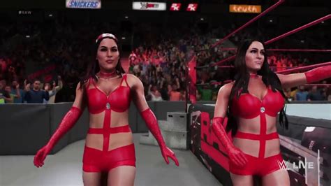 Wwe 2k18 Womens Tag Team Match Youtube