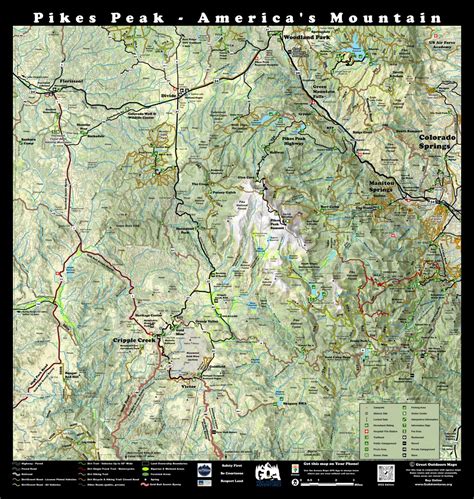 Pikes Peak Map