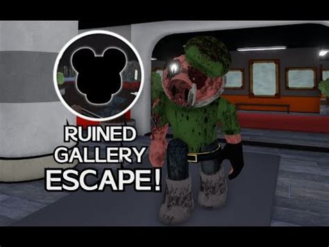 How To Escape Chapter Ruined Gallery In Piggy Rebooted Youtube