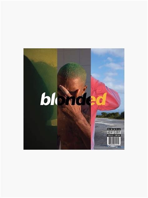 Frank Ocean Blonded Sticker For Sale By Rbcarodriguez Frank Ocean