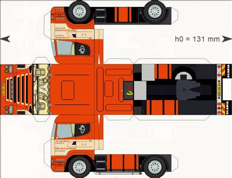 Pin De Patrick Crollet Em Trucks Et Trailers Modelos De Papel Carros