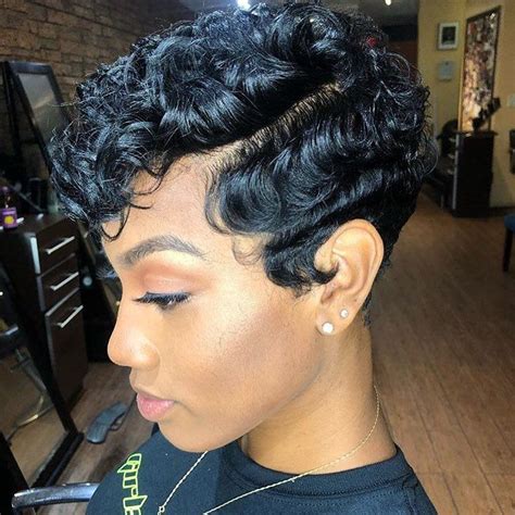 7+ Fantastic Short Black Hairstyles Soft Waves