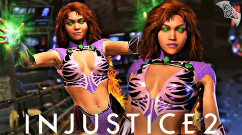 Injustice 2 STARFIRE GAMEPLAY TRAILER YouTube