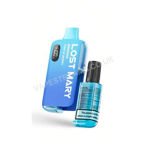 Lost Mary BM6000 Triple Berry Disposable Vape Kit Fast Delivery